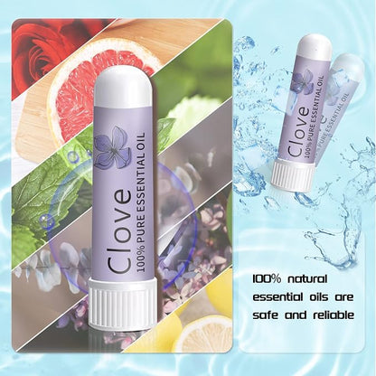 Hion Nausea Relief Inhaler-Clove, Natural Essential Oils Inhalers