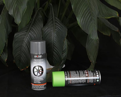 Premium Gray Wheel Paint - Brilliant Finish, High Durability, Fade-resistant, Quick Drying Rim Coating
