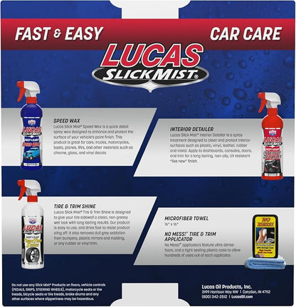 Stens 051-804 Slick Mist Detail Kit Compatible with/Replacement for Lucas Oil 10558 Mowers