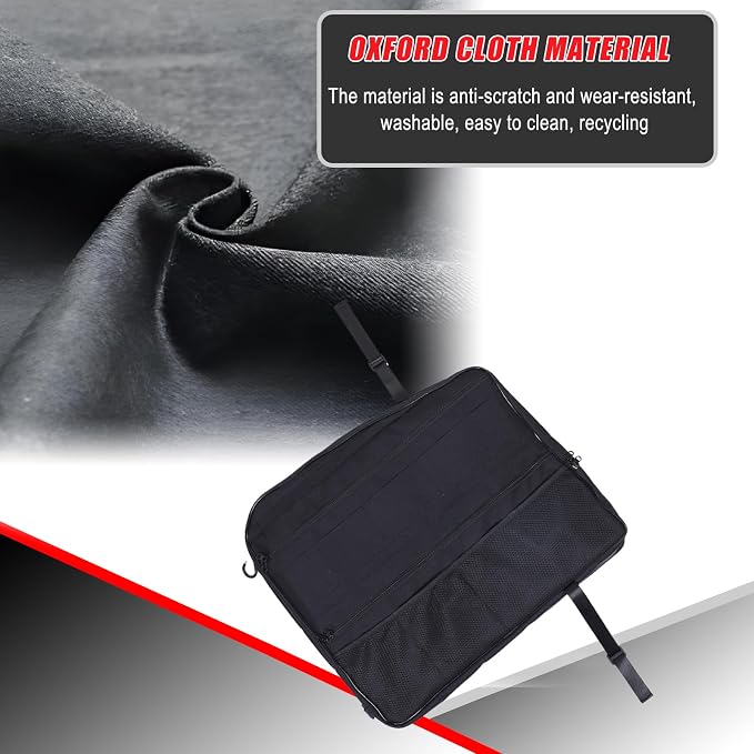 Car Sunroof Organizer Bag Compatible with 2024 2025 2026 Hummer EV Roof Panel Storage Bag Waterproof Foldable Multi-Function Car Rooftop Carrier Sunroof Storage Bags (Rear Top Roof Glass-Right)