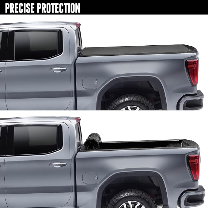 RealTruck BAK Revolver X4s Hard Rolling Truck Bed Tonneau Cover | 80328 | Fits 2015 - 2020 Ford F-150 8' 2" Bed (97.6")