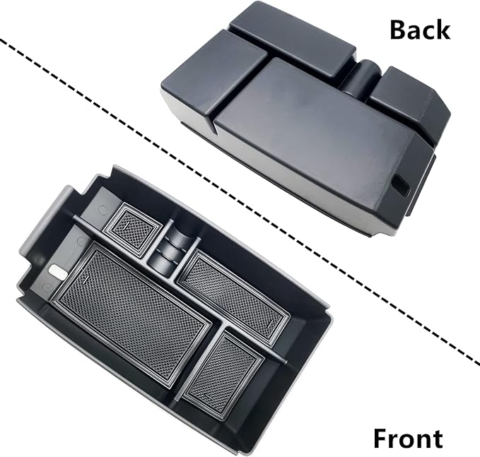 Compatible with Ford Escape 2020 2021 2022 2023 2024 2025 2026, Bronco Sport 2021-2023 2024 2025 2026 Accessories Center Console Tray Organizer, Armrest Secondary Storage Box
