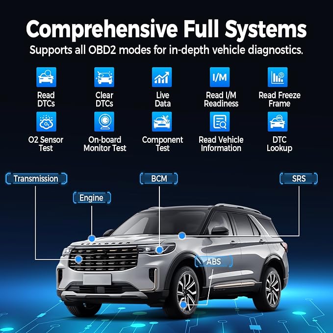 TOPDON VeriDiag X800 BT OBD2 Scanner, 2026 Upgraded Bidirectional Scan Tool with 34 Reset Services, Full System Wireless Automotive Diagnostic Tool, Active Test Scan Tool, 2 Years Free Update
