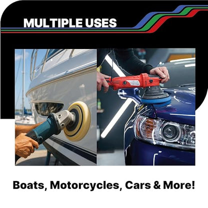 LAUCO Step 3 High Shine Finish Compound – 32oz, Professional Ultrafine Polish for Automotive Paint, Silicone-Free, Clear Coat Safe Finishing Compound for Deep Gloss and Swirl-Free Reflection