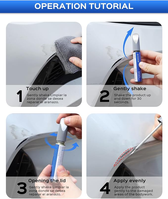 Touch Up Paint For BMW, Black Sapphire(475) Exact Match Touch Up Paint Car Scratch Repair (Black Sapphire Metallic for 3/5 Series/X2/2018 X3/X4/2018 X5)