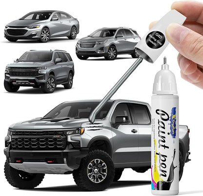 GXD/WA130H Sharkskin/Sterling Gray Metallic Touch Up Paint Compatible with Chevrolet, DIY Car Paint Scratch Repair, Quick & Easy Fix Automotive Scratch Repair for Chevy Silverado/Equino