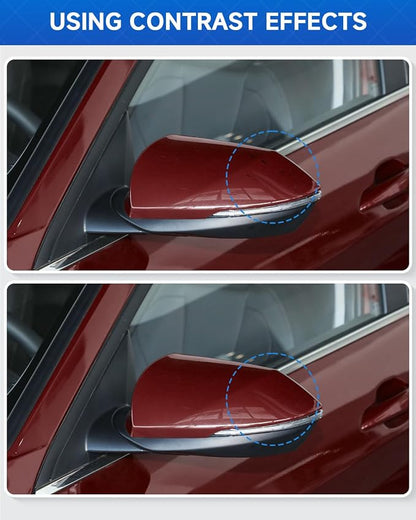 D4 Rapid Red Touch Up Paint Compatible with Ford Exact Match Touch Up Paint Car Scratch Repair