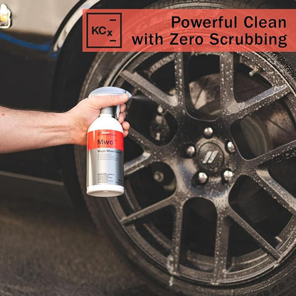 KOCHCHEMIE Magic Wheel Cleaner - Powerful Rim and Rim Well Cleaner; Acid Free, Dissolves Iron Particles Using Visible Red Discoloration, Excellent Adhesion and Viscosity (500 milliliters)