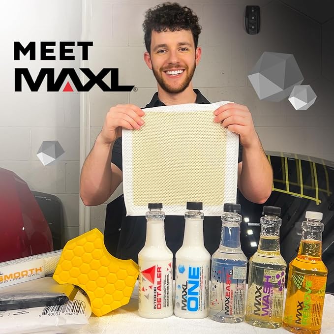 MAXL® Method Complete System 10 Premium Auto Detailing Solution Bundle - All-in-One Car Detailing Kit for Deep Clean, Paint Protection, Instant Gloss, Spot-Free Drying, and Easy Rinse-Off Application