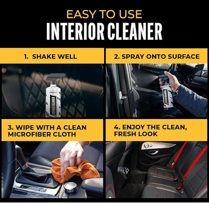 Legendary Interior Cleaner 16oz (2Pack) - All Purpose Interior Detailer & Carpet Cleaner for Cars - Safe on Leather, Plastic, Vinyl, Upholstery & Dashboard - UV Protectant - Tough on Stains & Dirt