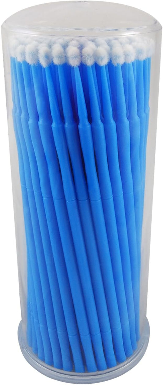 ATLIN Touch Up Paint Brushes, 100 Pack of 2.5mm Disposable Micro Applicators for Automotive Paint Chip Repair