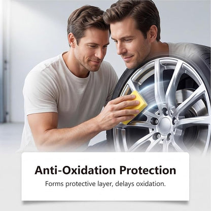 Tire Shine 100g Hub – Durable Gloss Polishing Balm Sponge, Dressing Paste Automotive, Truck Motorcycle SUV RV Sedan | Automotive Truck Motorcycle SUV RV Sedan Home Garage Workshop