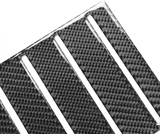 NVCNX Real Premium Carbon Fiber for Toyota Tundra 2022-2026 2023 2024 2025 SR5/Limited/SR Car Center Console Armrest Organizer Insert Mat Cover Interior Trim Accessories Overlay Sticker Decal 2PCs