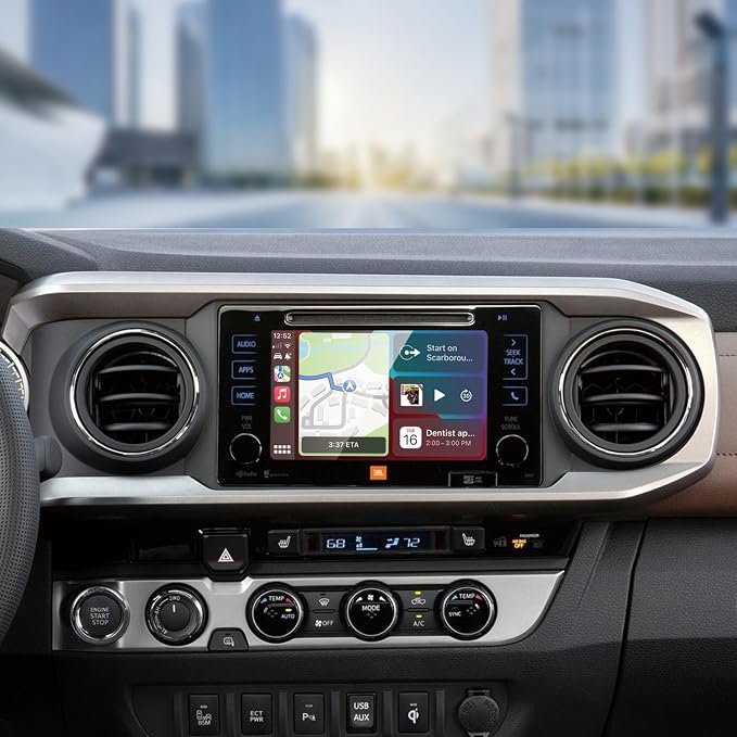 Wireless CarPlay Android Auto Adapter for Toyota with Entune2.0 & Touch2 2014-2019 Fits for Tundra/Highlander/RAV4/Tacoma/Camry/Corolla/Avalon/CH-R/Sienna/Camry Retrofit Kit Decoder