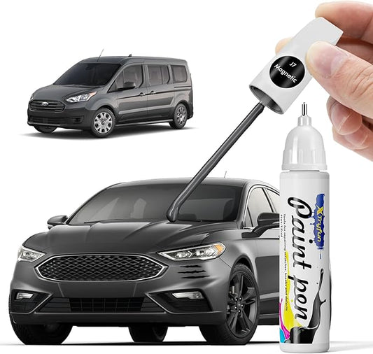 J7 Magnetic Touch Up Paint Compatible with Ford, DIY Car Paint Scratch Repair, Quick & Easy Fix Automotive Scratch Repair for F-150/Mustang/Transit/Explorer/Taurus/Focus/Ranger/Escape/Edge