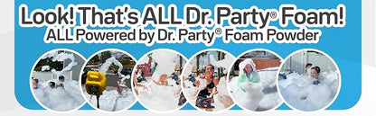Foam Powder Pack of 4, Makes up to 480 Gallons of Party Fun for Bubble Cannons, It's a hit with the FOAMO and Other Small Party Foam Makers
