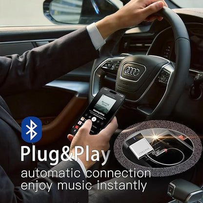 Bluetooth 5.0 Car Adapter for Audi MMI 3G & 2G AMI, Wireless Audio Receiver, Compatible with VW MDI and Mercedes Media Interface