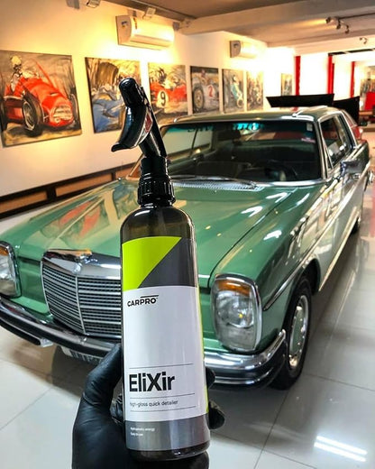 CARPRO EliXir Quick Detailer - Quick Detail Provides a Fast Layer of Depth, Gloss, and Hydrophobic Energy - 4 Liter (135oz)
