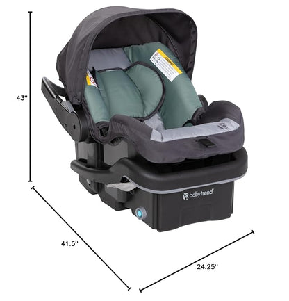 Baby Trend Sonar Cargo 3-Wheel Travel System, Desert Sage