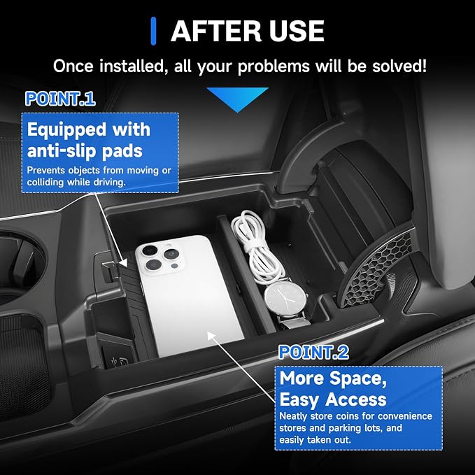SXCY for 2025 2026 Acura RDX Center Console Organizer for 2025 2026 Acura RDX Accessories 2025 2026 RDX Armrest Console Organizer for 2025 Acura RDX Console Organizer Tray