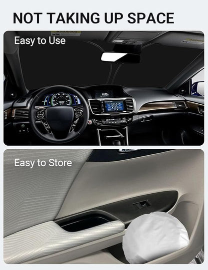 Proadsy 2026 Upgrade Front Windshield Sun Shade Foldable Sunshade Protector Custom Fit 2014-2017 Accord Sedan LX Sport EX EX-L Touring Accessories
