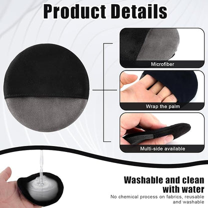 PEUTIER Car Screen Cleaner Cloth, Microfiber Car Accessories Cleaning Pads Round Car Touch Screen Cleaner Wipes for Auto Car Interior Dashboard Display Cleaning