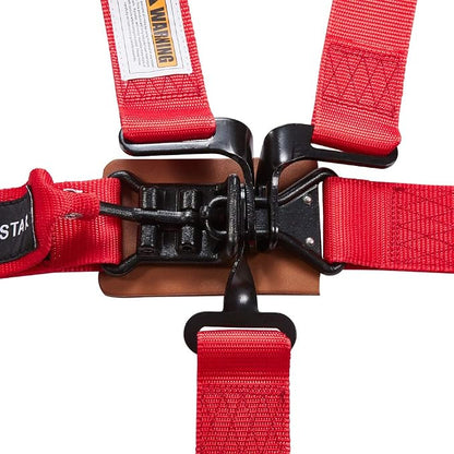 Kyostar 5 Point Black Series Latch and Link Safety Harness Set(8153 Red)