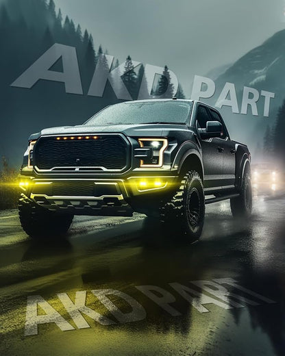 3 Inch SAE Fog Lights 40W CREE Yellow LED Pods Cut-Off Low Beam DOT Approved Fog Lights Yellow Small Offroad Lights 2 Packs for Truck Pickup Motorcycle Dirt Bike SUV UTV ATV