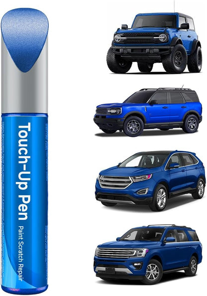 SZ Blue Flame Metallic Touch Up Paint Compatible with Ford Exact Match Touch Up Paint Car Scratch Repair
