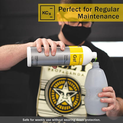KOCHCHEMIE Gentle Snow Foam - pH Neutral Pre-Cleaning; Works With Foam Cannons & Sprayers; Manual Washing Shampoo; Safe on Existing Wax & Sealed Surfaces; Unique Cherry Fragrance (1 Liter)