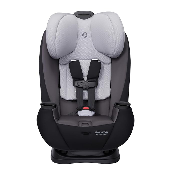 Maxi-Cosi Pria All-in-One Convertible Car Seat, Infant to Toddler Car Seat, Easy-Install Harness, Machine-Washable Cover, 5-100 lbs, Blackened Pearl 2