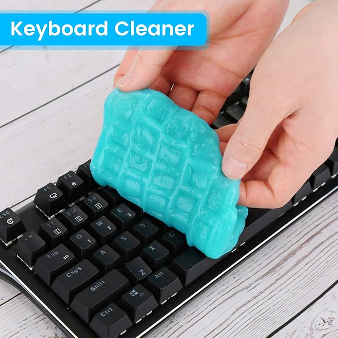 Car Cleaning Gel Car Cleaning Putty Car Putty Auto Detailing Tools Car Slime Cleaner Dust Cleaning Gel for Car Interior Cleaner Car Cleaning Supplies Cleaning Kit Car Accessories Blue