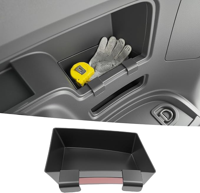 Trunk Organizer Fits for 2010-2024 Toyota 4Runner 5-Seat 2nd Row Trunk Storage Box No-Drill Compatible with 4Runner Accessories (Right Hanging)
