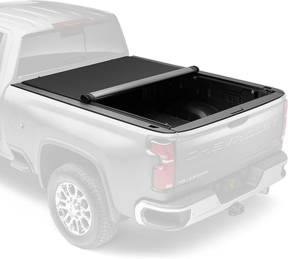 RealTruck TruXedo Pro X15 Soft Roll Up Truck Bed Tonneau Cover | 1472401 | Fits 2019-2024 Chevy/GMC Silverado/Sierra, w/MultiPro/Flex Tailgate (Will not fit Carbon Pro Bed) 5' 10" Bed (69.9")