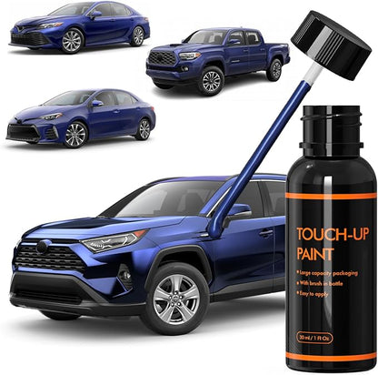 8W7 Blue Crush Touch Up Paint for Toyota, DIY Car Paint Scratch Repair Kit, Automotive Paints, Quick & Easy Fix Scratch Repair for RAV4/Camry/Corolla/Tacoma/Prius/Sequoia