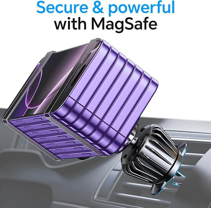 Kaistyle for Magsafe Car Mount【Strong Magnets】Magnetic Phone Holder for Car Phone Holder Mount Dash Mounted Holders Phone Holders for Your Car Accessories for Women Men for iPhone 17 Pro Max 16 15 14