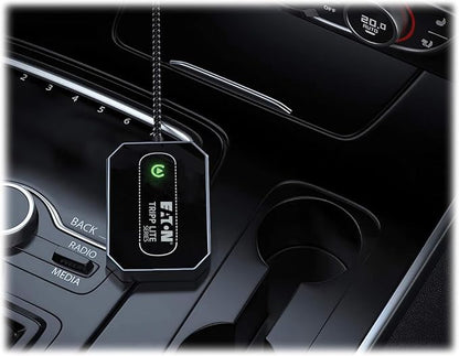 TRIPP LITE Eaton Series Bluetooth Apple CarPlay Wireless Adapter for Car Screen, Mini Portable Size, USB-C and USB Adapter, iOS 10+, Plug and Play, iPhone Compatible, 3-Year Warranty (U264-001-APL)