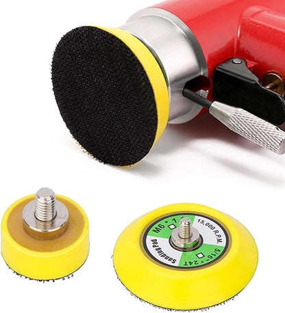 Ouya 3PCS 3" Hook and Loop Backing Pads 5/16"-24 Threads Polishing Buffing Plate for Dual Action Car Polisher