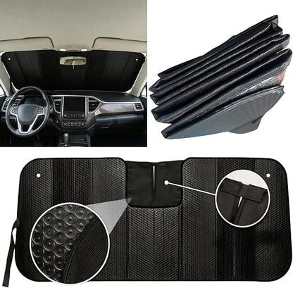 GWUSKDT Car Windshield Sunshade for Kia sportage 2022-2026, Thicken 5-Layer Bubble Aluminum Foil UV Heat Reflector Foldable Sun Visor,Front Windshield Sun Shade- Keeps Your Vehicle Cool