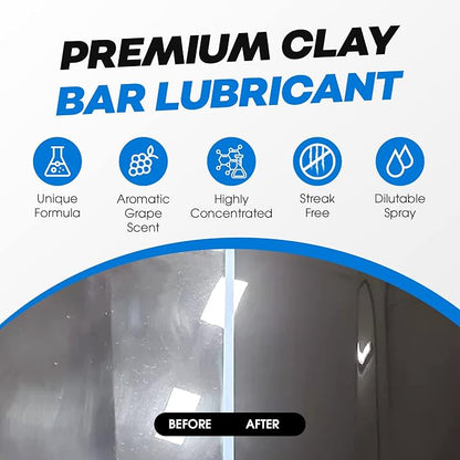 Final Lustre Concentrate, Quick Detailer Solution to Remove Dust and Dirt, Streak and Residue-Free Car Spray, Quick Detailer Spray for Clay Bar and Polishing Pad, Grape Scent, 1 Gallon