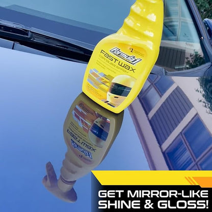 Formula 1 Fast Wax Carnauba Detailing Spray – Car Wax for Natural Gloss – Easy to Use Exterior Detailing Supplies for All Paint Finishes (16 ounce)