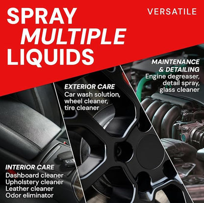 VViViD Spray Pouch Heavy Duty for Automotive Detailing, PPF and Vinyl Installation, Multi-Functional Cleaner for Cars, Trucks & all Vehicles, Refillable 16.9oz (500ml) Bags (Pack of 5)