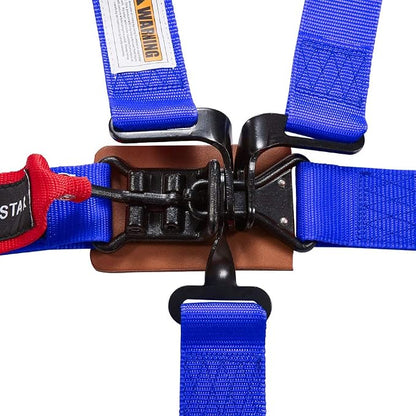 Kyostar 5 point Black Series Latch and Link Safety Harness Set(8153 Blue)