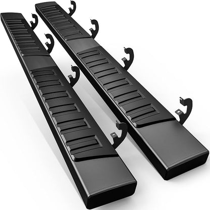 AUTOSAVER88 Running Boards Side Steps Compatible with 2019-2026 Chevy Silverado/GMC Sierra 1500, 2020-2026 Silverado/Sierra 2500HD 3500HD Crew Cab Aluminum Nerf Bars (Excl. 2019 1500 LD)