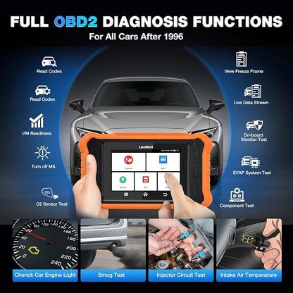 Launch Creader Elite 3.0 Bidirectional Scan Tool fit for Toyota/Lexus, 2026 Full System OBD2 Scanner, All Reset Service Code Reader, ECU Code, AUTO VIN, Battery Registration, Lifetime Free Update