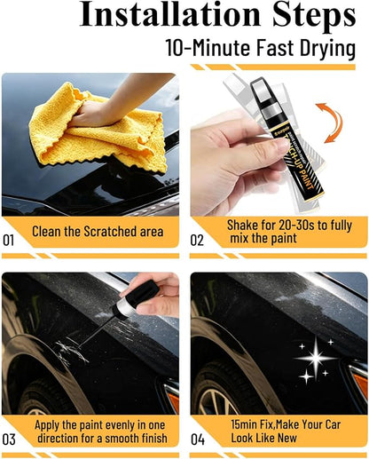 Deep Blue Pearl RAY Touch up Paint for Nissan OEM Color Match Car Scratch Repair Kit for Nicks & Chips Scratches Quick & Easy Paint Fix 2-In-1 Car Scratch Remover Pen