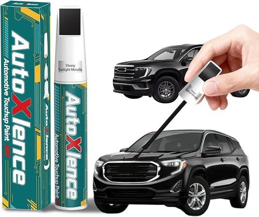 Ebony Twilight Metallic(GB8/WA384A) Touch Up Paint Compatible with GMC Car Paint Pen Scratch Repair Automotive Scratch Remover Fix Exact Color Match