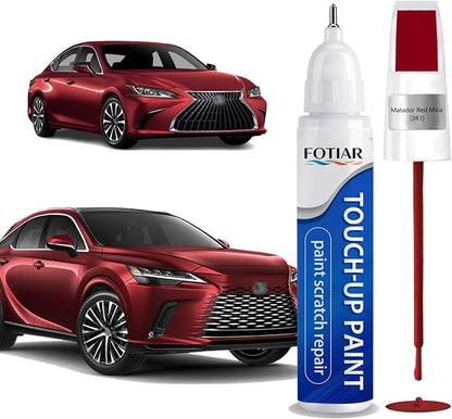 Matador Red Mica 3R1 Touch up Paint for Lexus-Exact Match Scratch Repair Kit 2-In-1 Premium Car Paint Pen for Chips & Nicks