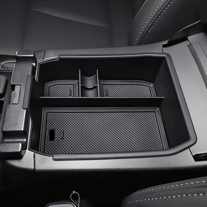 RUNROAD Center Console Organizer Tray Compatible with 2026 Subaru Outback Accessories, Armrest Tray For Outback Premium Limited Touring XT Wilderness Middle Console Dividers Secondary Storage Box