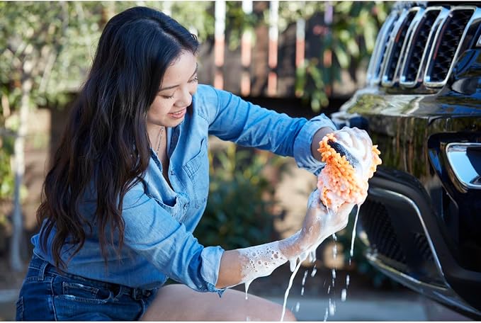 Armor All Car Wash Pad, Noodle Tech Car Wash Supplies for Cars, Trucks and Motorcycles